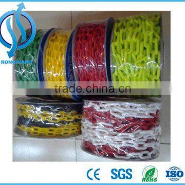 2016 wholesale color plastic chain,warning post link chain