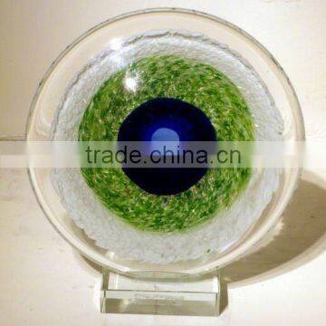 art glass table decoration XO-2010027A and art sculpture home decor
