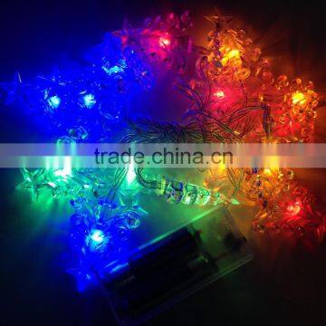 Pentagram Tree Decoration Outdoor Led String Light