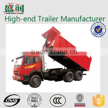 Shandong factory direct sale with low prices 3 axles tipping semi trailer