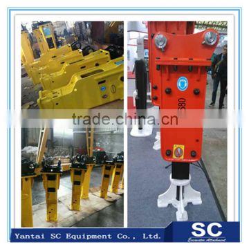 hydraulic breaker/stone breaker with chisel 135mm best selling