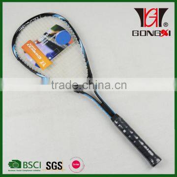 SQ585 BLUE new design Aluminum alloy squash racket/squash racquet with squash string