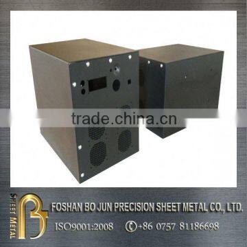 China supplier cnc machinery customized sheet metal black powder coated metal box