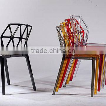 PC chair/ plastic chair/ armless chair / dinning chair