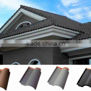 dark colors terracotta matte roof tiles in foshan