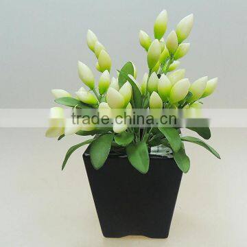 New model promotion potted flower for wedding decoration