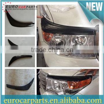 High quality carbon fiber Land cruiser 200 headlight brows for Toyota Land Cruiser 200/LC200 style