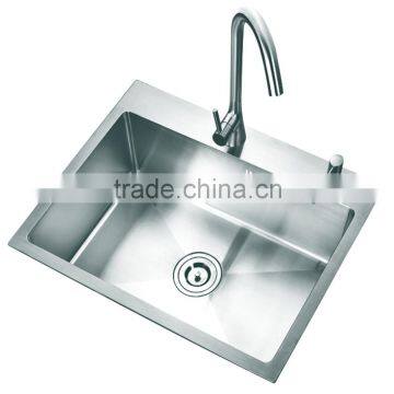 SUS 304 Stainless Steel Wash Basins With Drainer