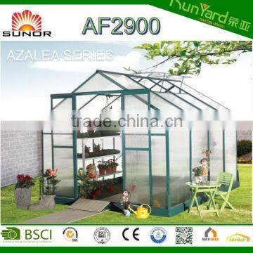 Aluminium walk-in Greenhouse