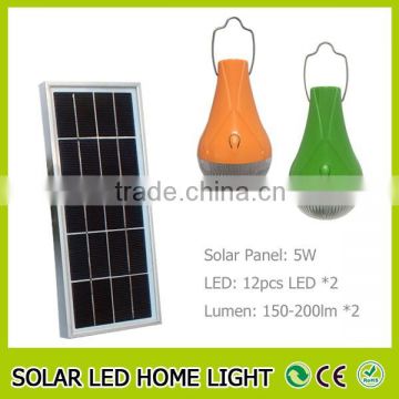 Portable DC led light solar home power energy system for home