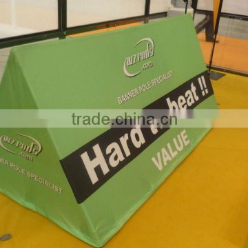 Highly Visible Eye Catching Triangular Standing Banner Barrier