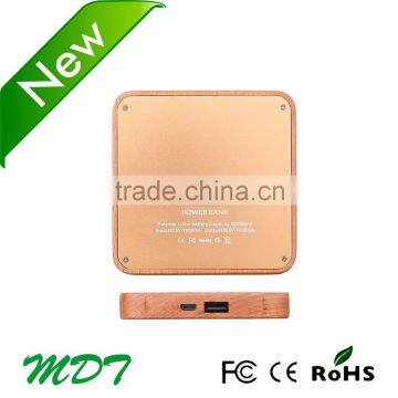 Marvel Universe 5200mah External Wireless Wooden Power Bank photo-2