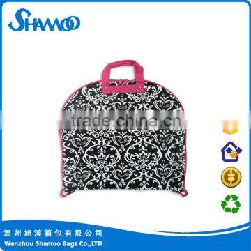 High quality cotton handle garment bag for suit storage