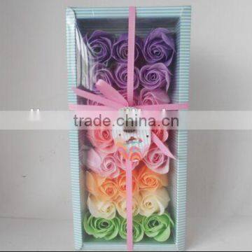 Artificial Bouquet Rose Soap Flower