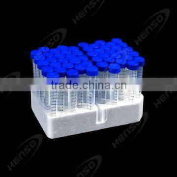 Rack packed 15ml Centrifuge Tube With Conical Bottom