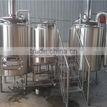 High Configuration 600L Mini Beer Brewing Equipment For Beer Making