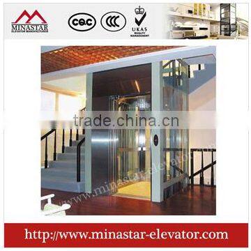 vvvf 0.4m/s 320kg 450kg elevator type home elevator lift|small elevator for 2 person|elevators for disabled