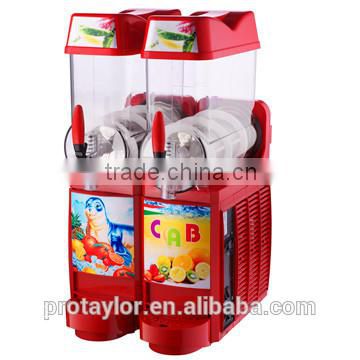 2014 commercial slush machine with handle make in china(XRJ-2X12L)