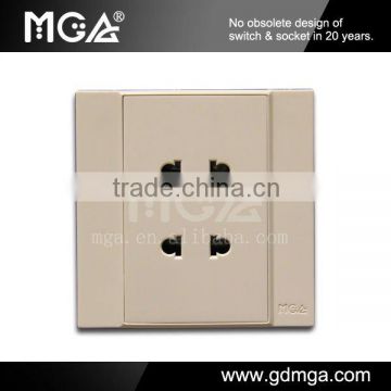 MGA A8 series two sets two pin electrical socket