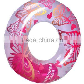 Three kinds of different styles PVC inflatable swim ring