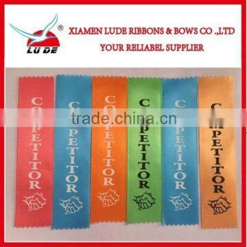 2015 Wholsale Custom Printed 1st Place Ribbon,2nd Place Ribbon,3rd Place Ribbon/all Kinds of Award Ribbons photo-5