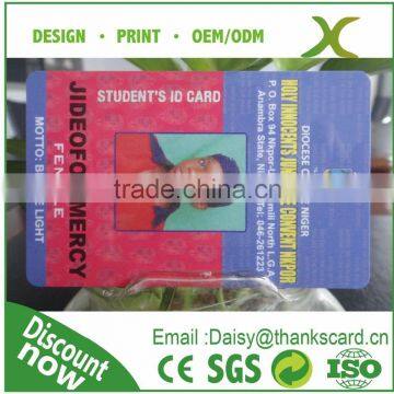 Credit Card Size id Card/plastic ID Card