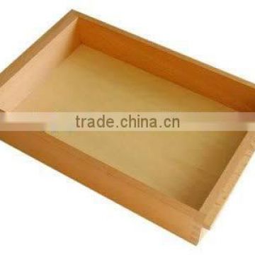 Teaching material for montessori midium wooden tray with handles