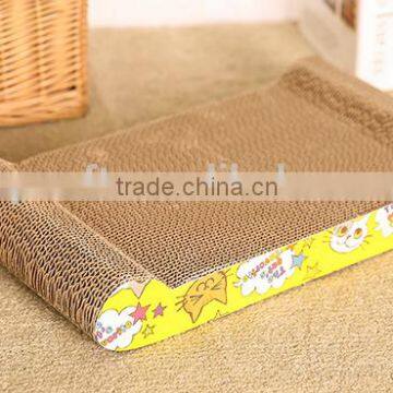 Aimigou New Design Cardboard Cat Scratcher Cat Scratching Board Wtih Catnip