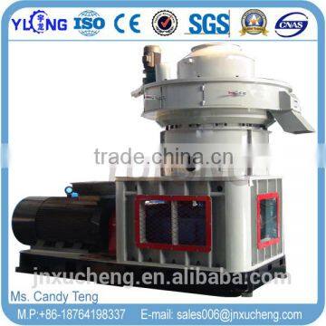 CE Standard YULONG Vertical Ring Die 1 TPH Wood Pellet Machine