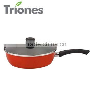 Carbon Steel Non-stick Enamel Fry Pan(TR-E3222)