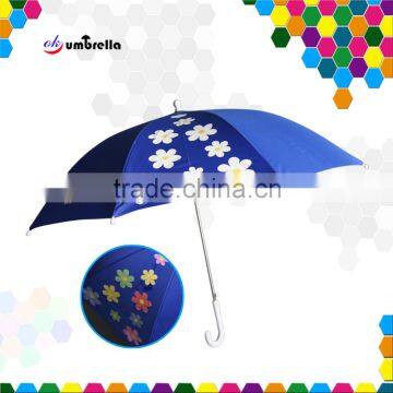 21''x8k High Quality Three Folding Umbrella Change Color When Wet Umbrella