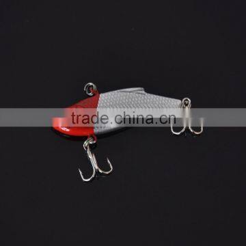 4pcs 4.5g 5cm VIB Vibration Minow Fishing Lure Hard Bait With 2 Treble Hooks Fishing Tackle photo-4