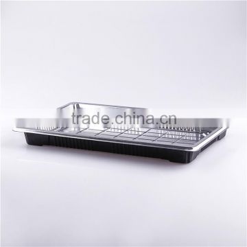 SM1-1109H disposable PS blister plastic sushi trays, blister packaging plastic food tray