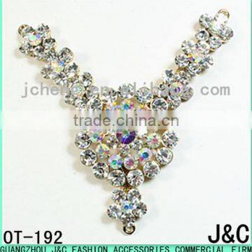 Top Fashion Crystal AB Rhinestone Decorated Shoe Ornament/ Shoe Accessory/ Shoe Trim photo-1