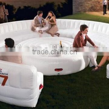 2014 hot sale inflatable sofa/inflatable couch for sale