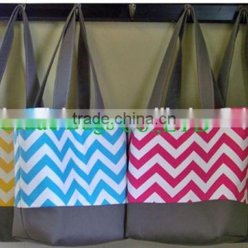 bag canvas chevron, waxed canvas bag