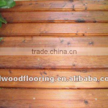 Douglas fir carbonized solid wood outdoor decking