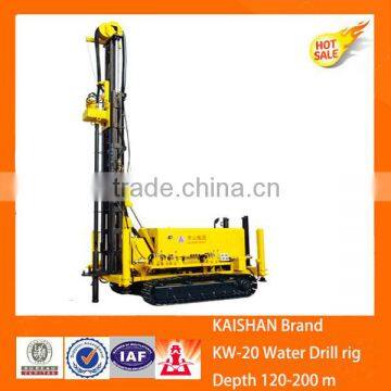 KW20 drilling rig,truck mounted water well drilling rig 200m