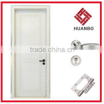 Interior mdf laminate pvc plain door