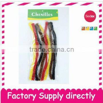 New Cheap Colorful Thick Curly Loopy Chenille, Jumbo Loopy Chenille Stem