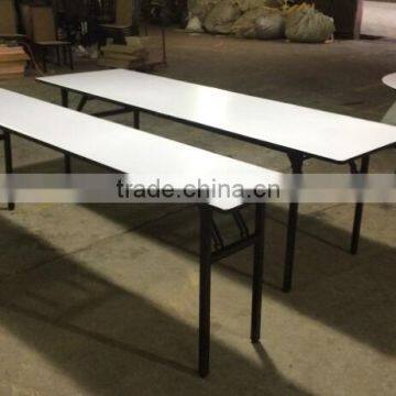 pvc folding hotel square long table ZT-1279T