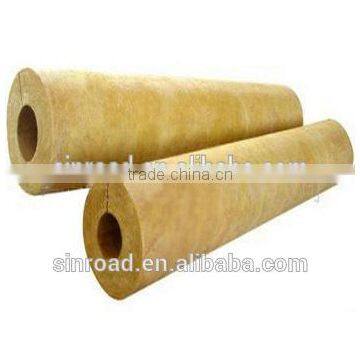 CE & ASTM Certificated Water Insulated Fireproof Rockwool Pipe / Tube InsulationProducts Made in China photo-3