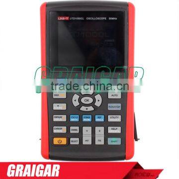 Handheld Digital Storage Oscilloscopes UTD1050CL 1 channel 50MHz 200MS/s 12 kpts Memory Depth Mini USB Interface