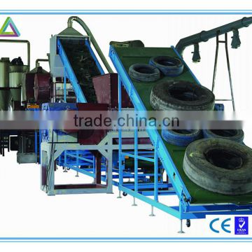 Waste tire recycling machine/Waste tyre recycling machine/tire shredder machine is high quality