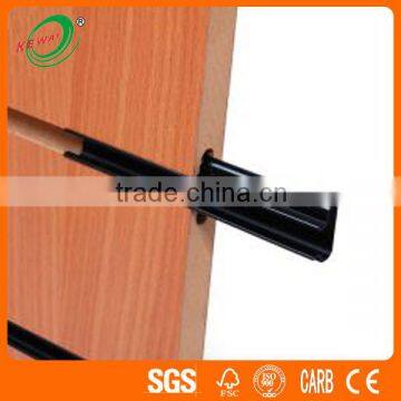 Wood Grain Colored Aluminum Insert Slatwall Panels