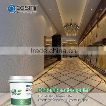 Non-formaldehyde wall texture coating
