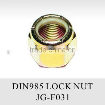 Nylon insert DIN985 lock nut hex nut