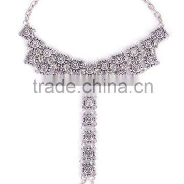 Barefoot Sandals Flower Anklets With Toe Ring Anklet