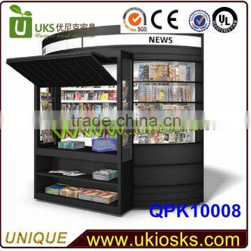 QPK10008 Custom made mobile paper kiosk&photo paper kiosk with unique 3d design used in street