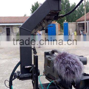 Broadcasting TV Camera Jimmy Jib Crane 10m With Motorized Dutch Head Bear 25kg Camcorder photo-3